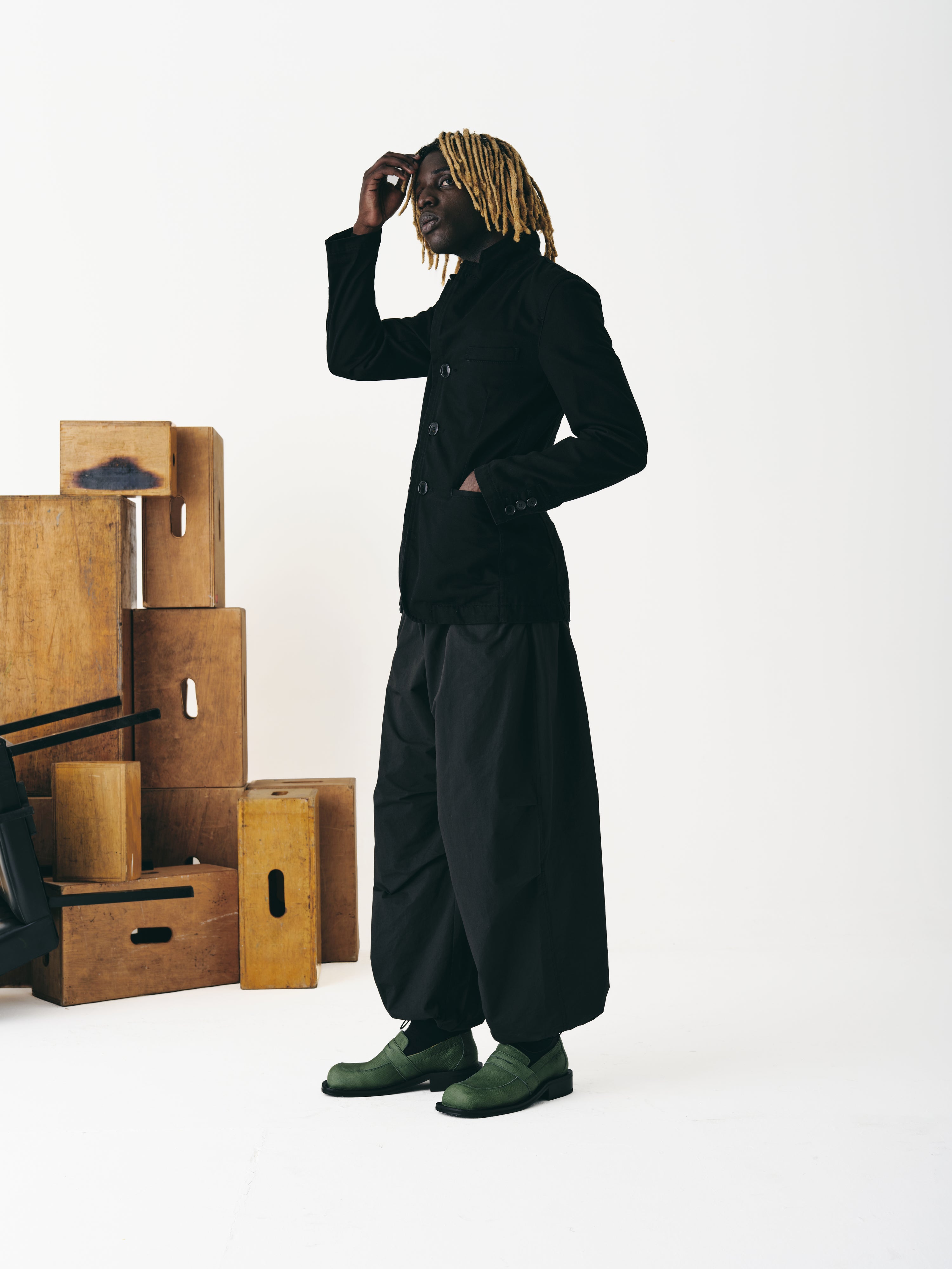 Loafer Clown Rusty Green