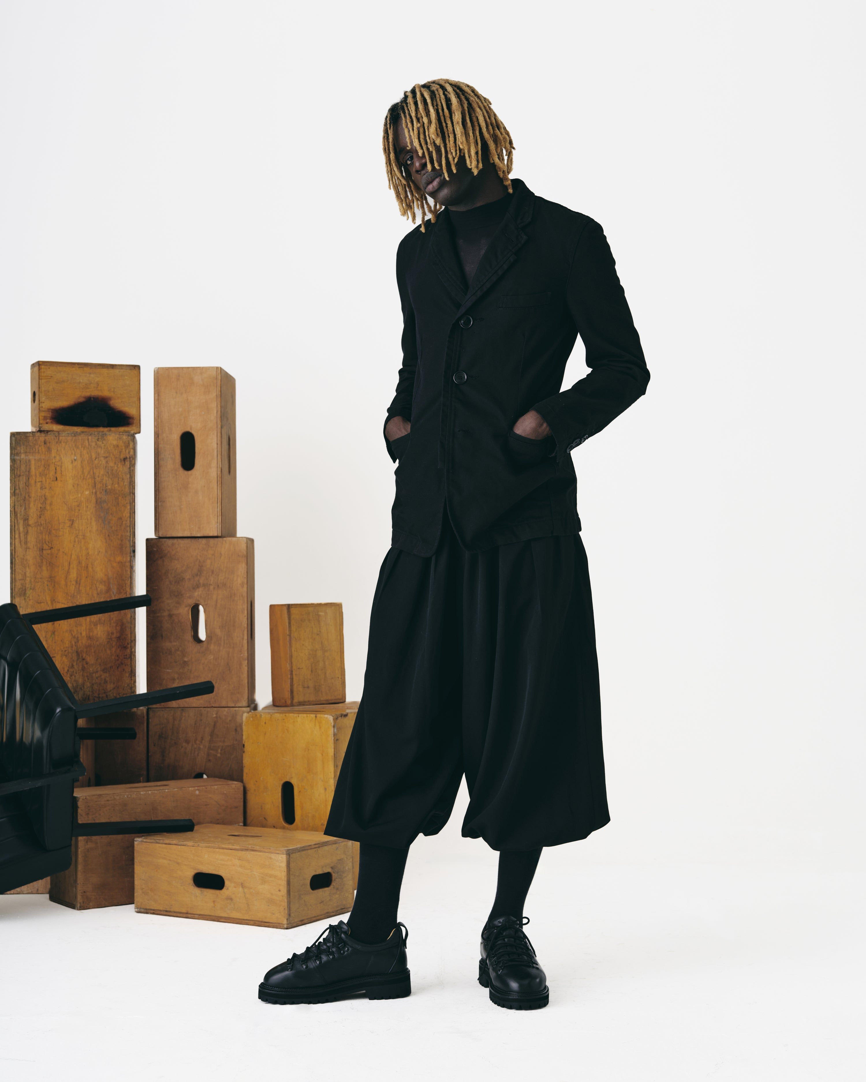 Hiking Boot Lo Black Floater