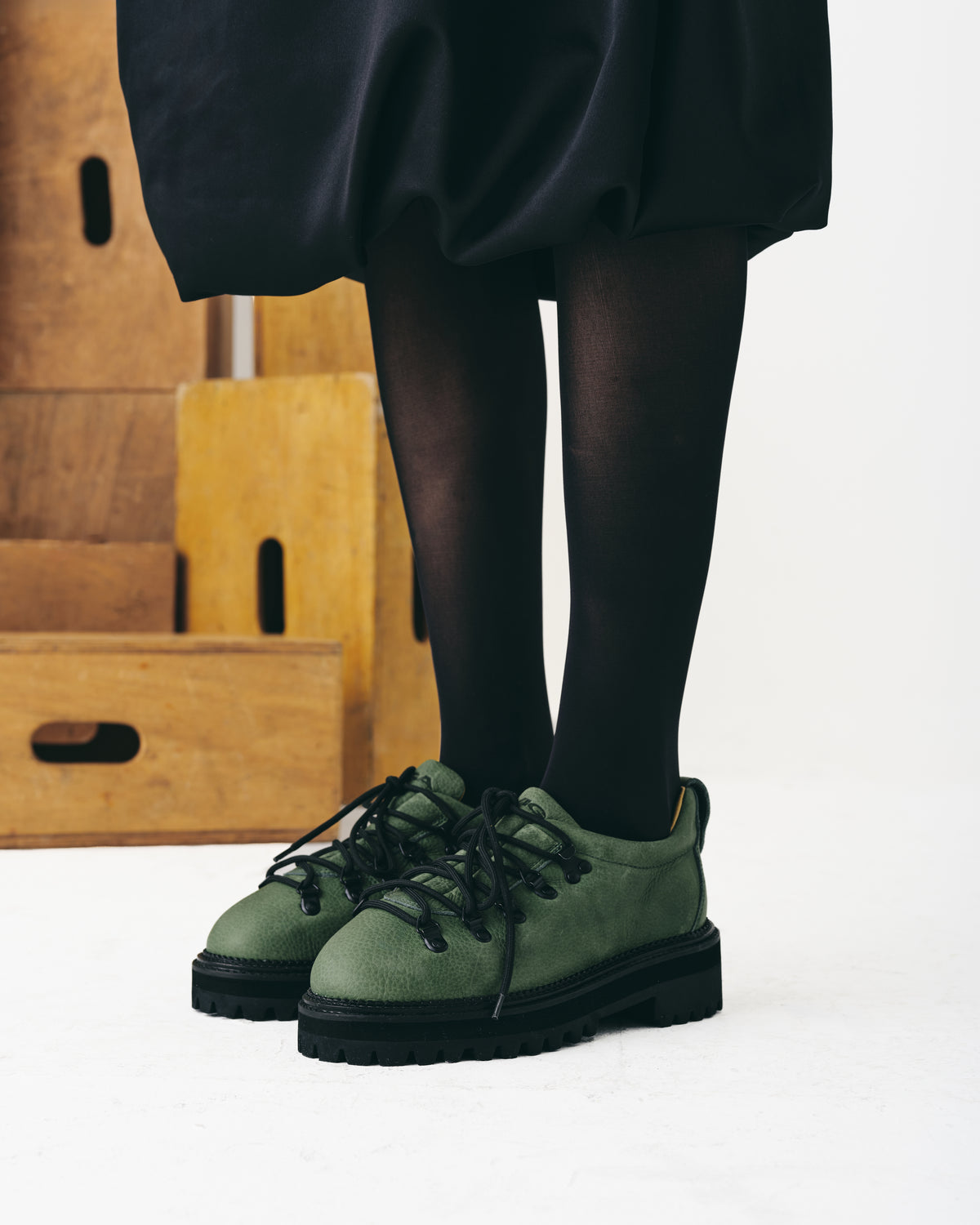 Hiking Boot Lo Rusty Green