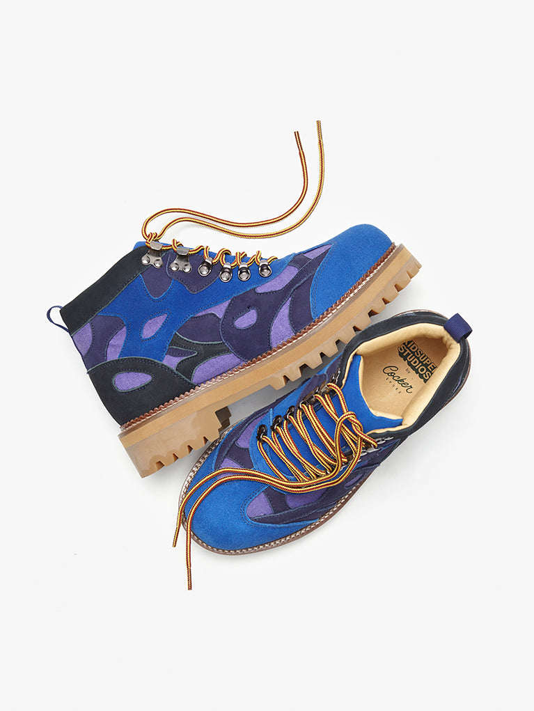 The KidSuper Work Boots by Cocker - Blue