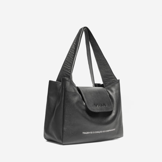Handbag Black "Coração do companheiro"