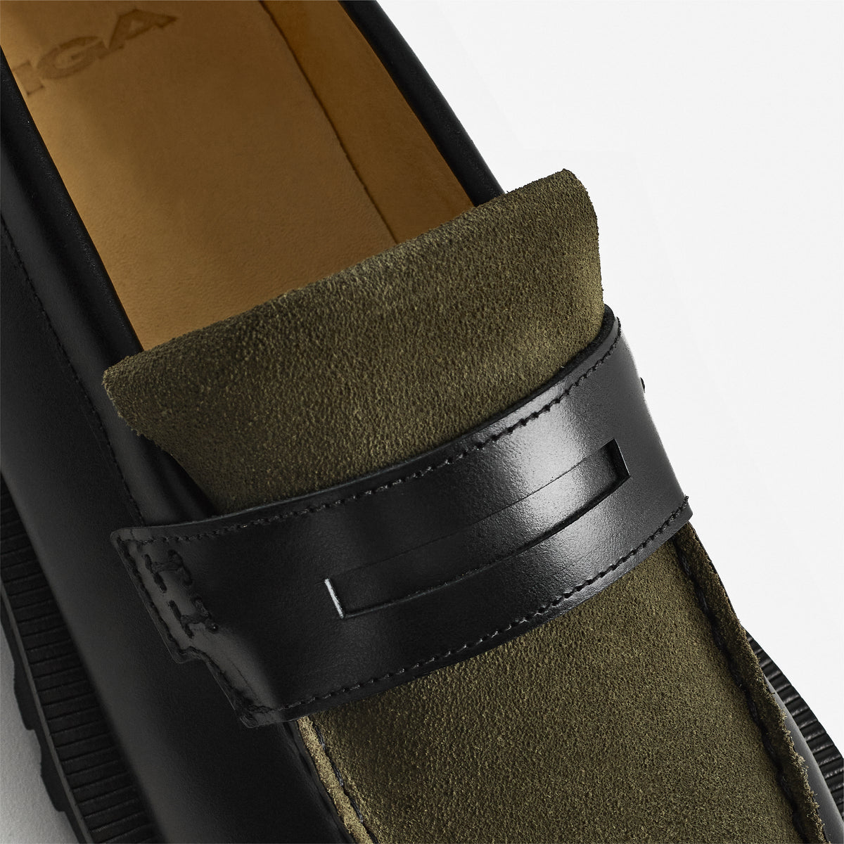 Moc Tractor Olive Black