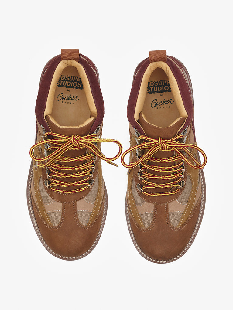 The KidSuper Work Boots by Cocker - Brown – VIGA