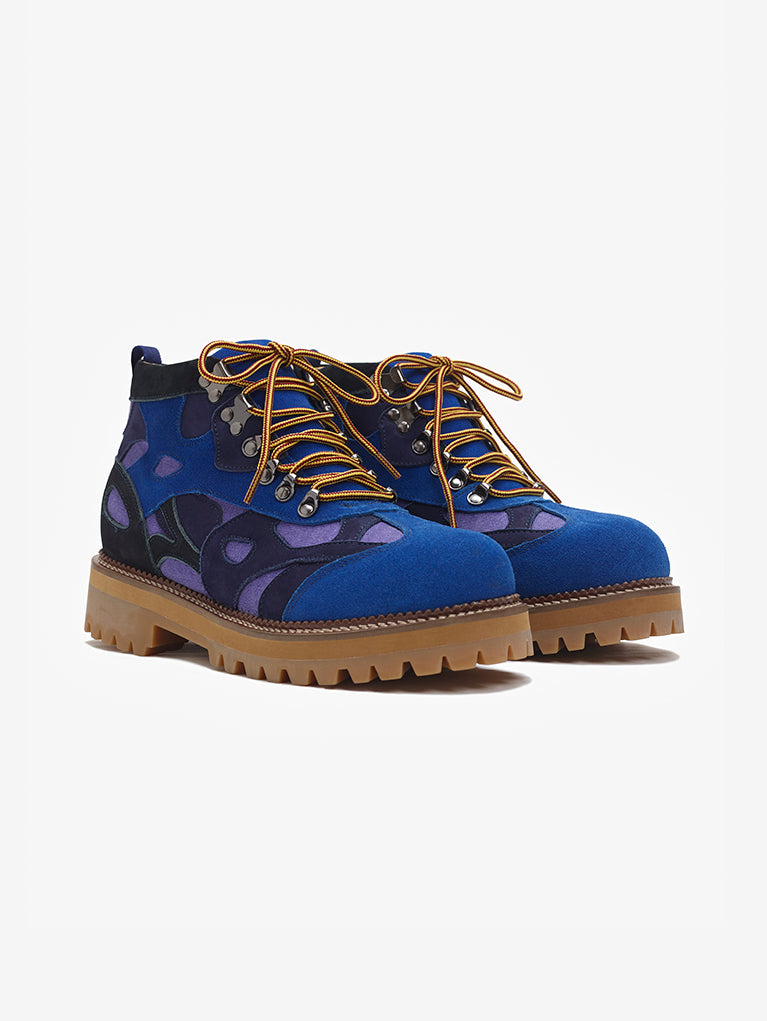 The KidSuper Work Boots by Cocker - Blue