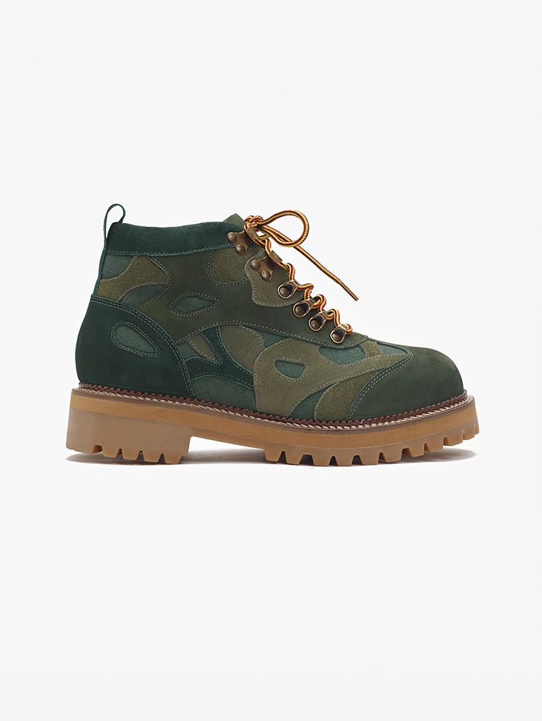 The KidSuper Work Boots by Cocker - Green