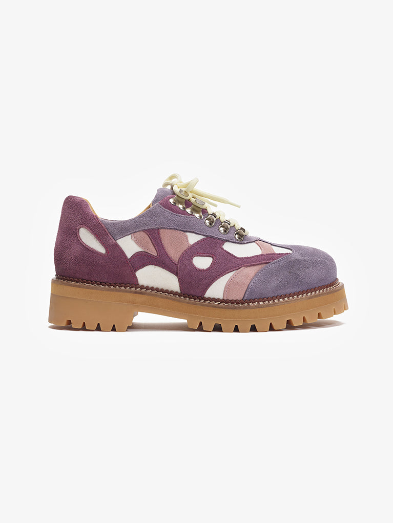 The KidSuper Boots With The Swirls Low Top by Cocker - Purple