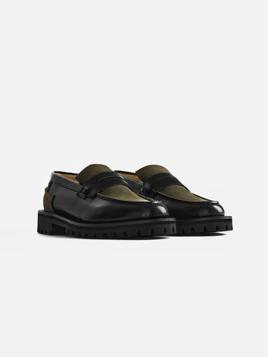 Moc Tractor Olive Black
