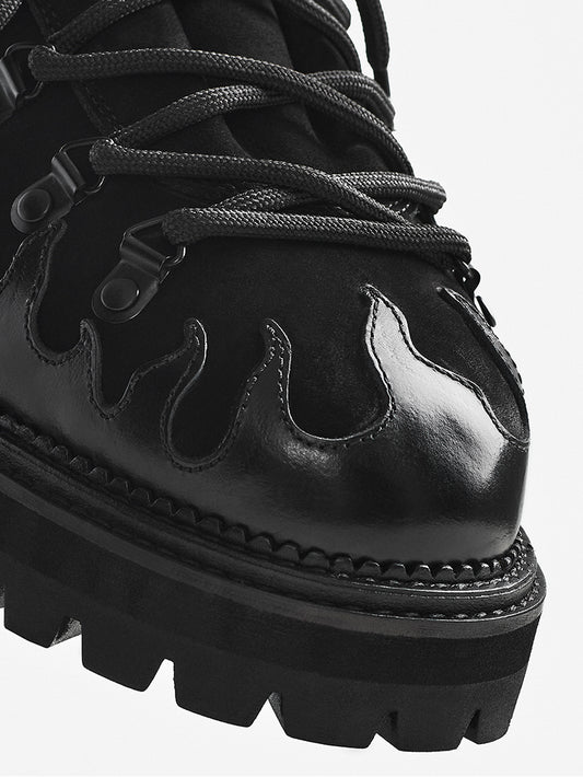 Hiking Flames Full Black