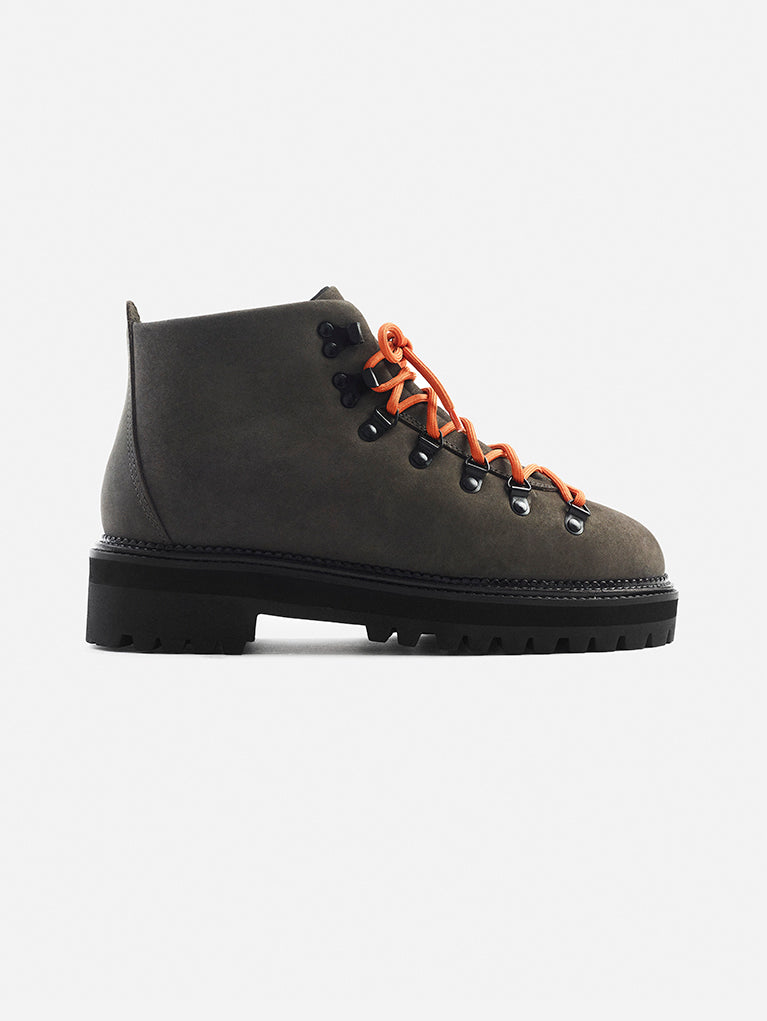 Hiking Boot Mid Concrete Gray