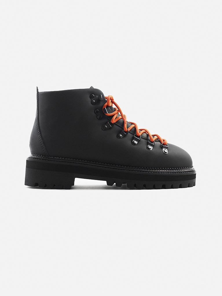 Hiking Boot Mid Rubberish Black