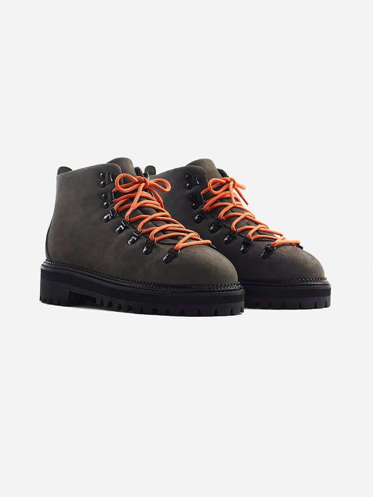 Hiking Boot Mid Concrete Gray