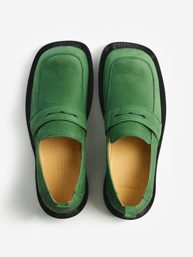 Loafer Clown Rusty Green