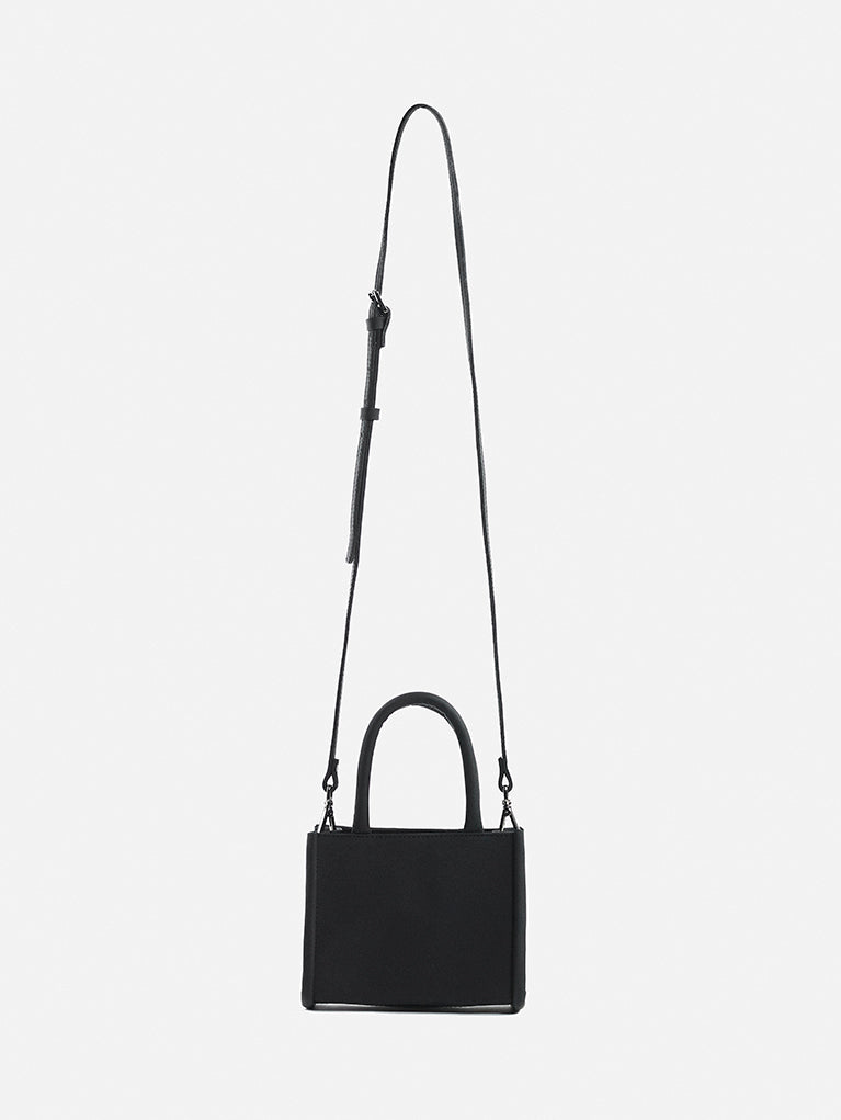 Patience Mini Bag Rubberish Black