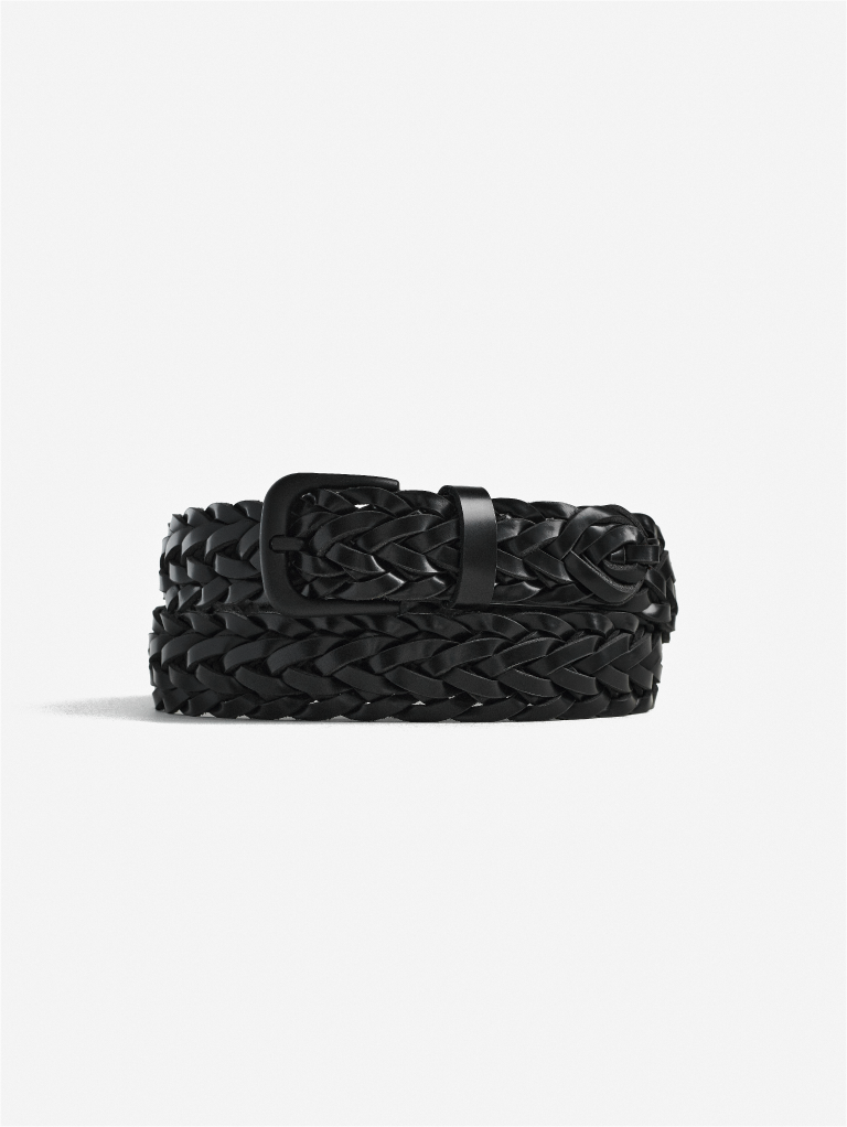Black Tresse Belt