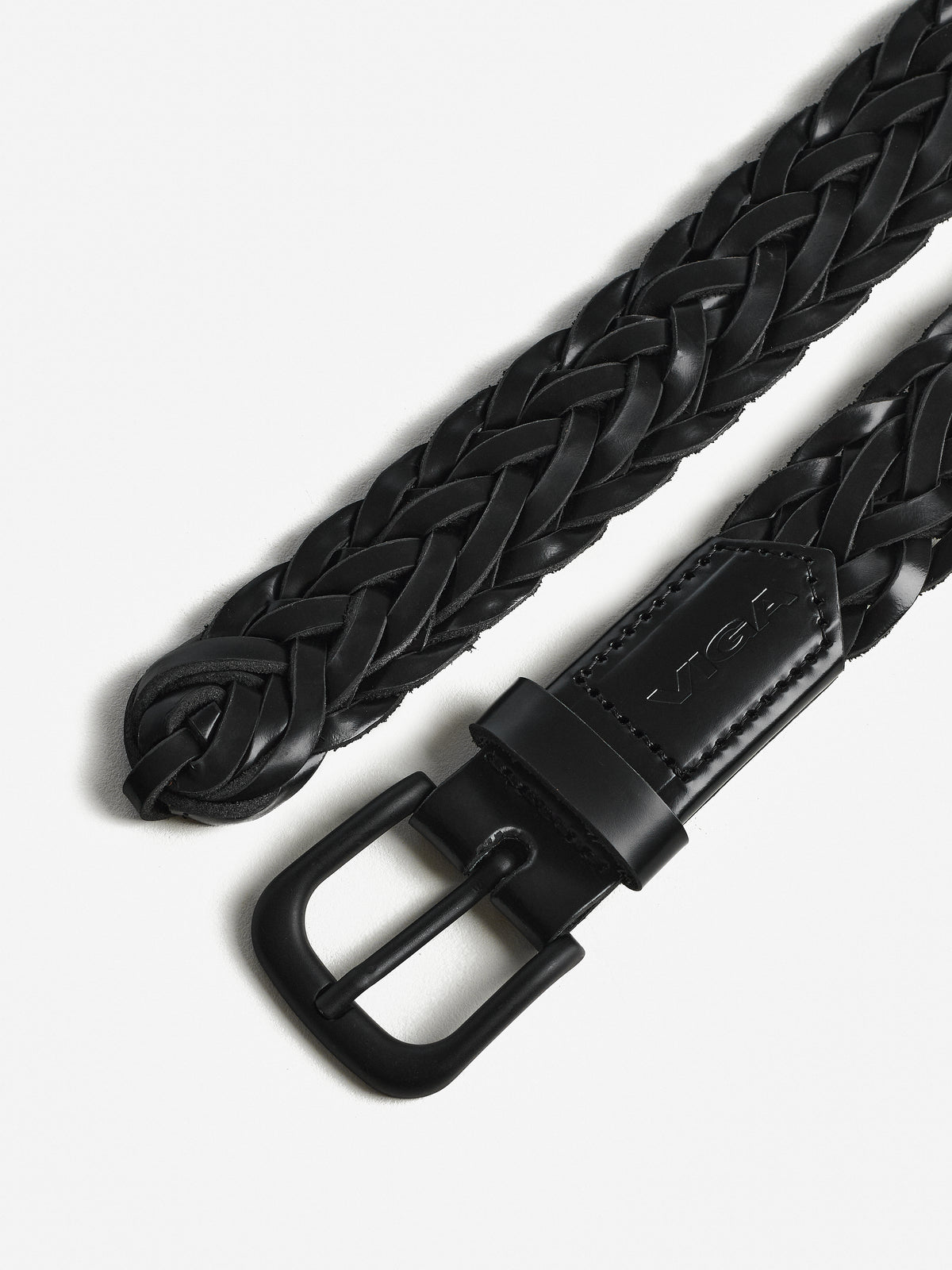 Black Tresse Belt