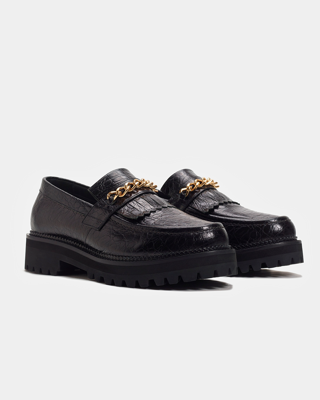 Croco Chainz Loafer